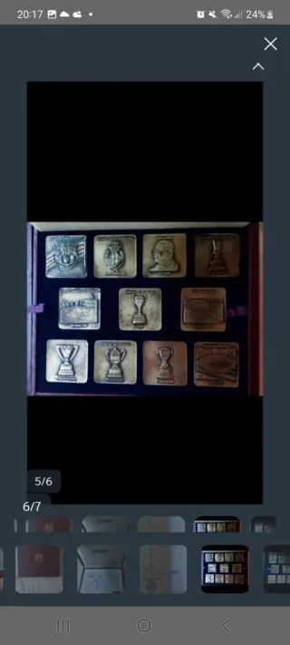 Collezione Medaglie F.C. Barcelona