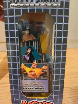 Máquina Arcade Retro WWF Steel Cage Challenge