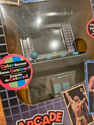 Máquina Arcade Retro WWF Steel Cage Challenge