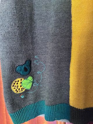 Vestido punto mujer.