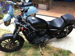 Harley-Davidson Cruiser Negra