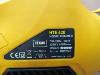Cortasetos Eléctrico Texas HTE 620
