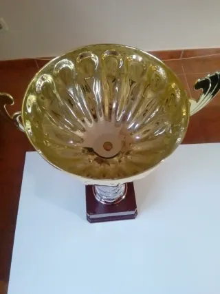 Trofeo Copa Dorado y Plateado