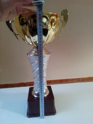 Trofeo Copa Dorado y Plateado