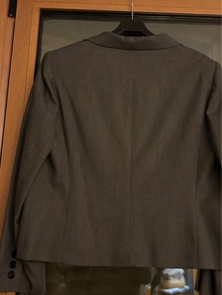 Conjunto Chaqueta y Vestido NUEVO  T50 Gris Zendra