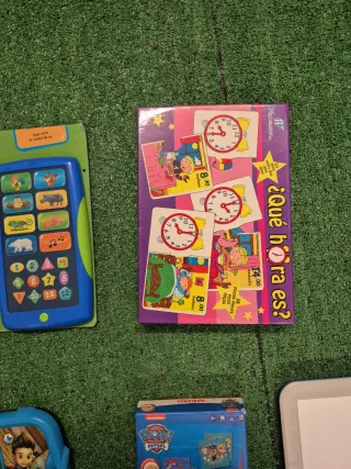 Lote de juegos infantiles