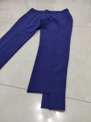Pantaloni eleganti viola