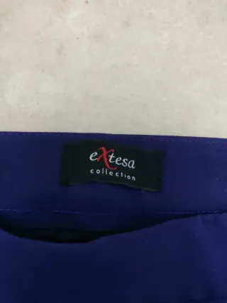 Pantaloni eleganti viola