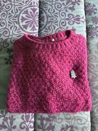 Jersey rosa con alpaca