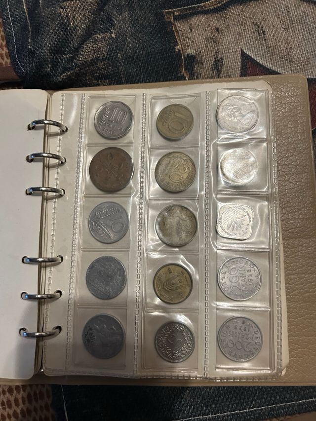 Colección 112 Monedas Antiguas Siglos XIX y XX