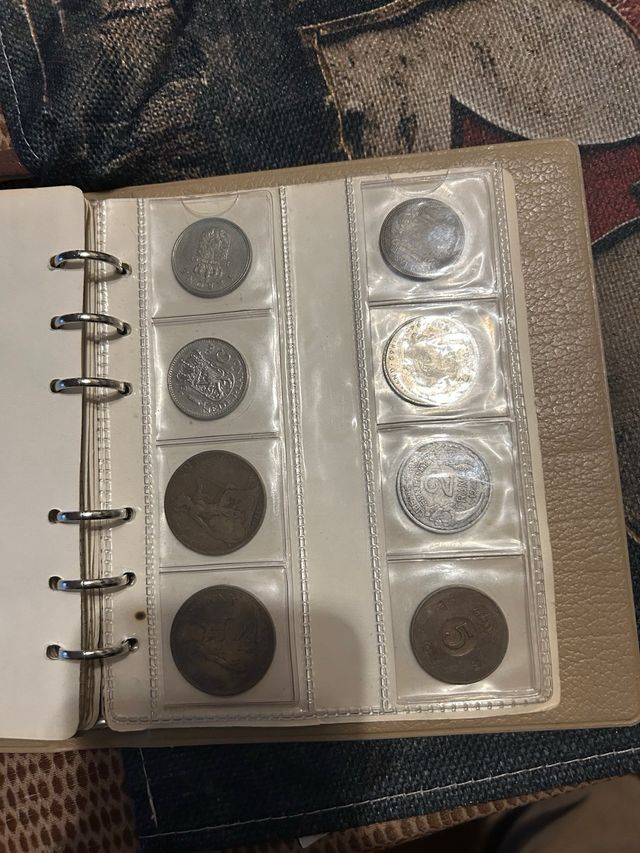 Colección 112 Monedas Antiguas Siglos XIX y XX