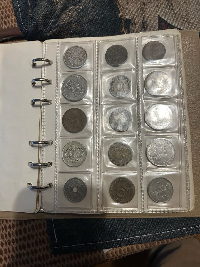 Colección 112 Monedas Antiguas Siglos XIX y XX