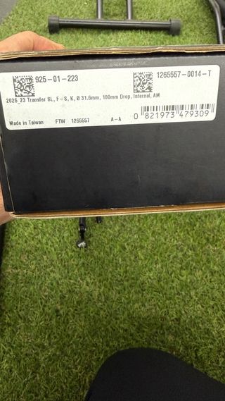 Tija Fox Transfer SL Factory Kashima 31,6 100mm