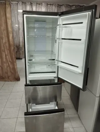 NEVERA HAIER 19.+60 cmAcero Inoxidable