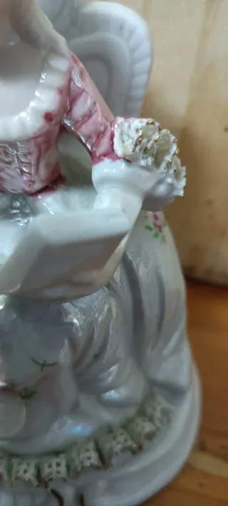 Figura de porcelana pareja años 60