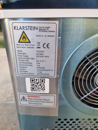 Macchina del ghiaccio Klarstein