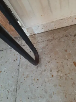 Estantería consola patas hairpin legs hoerro