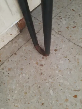 Estantería consola patas hairpin legs hoerro