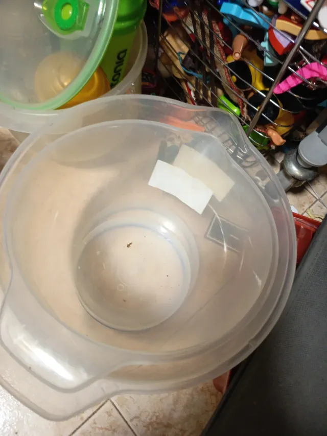 Botes de plástico con tapa