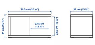 Estantería Kallax Ikea Blanca