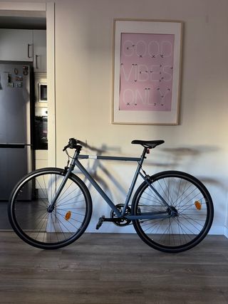 Bicicleta Fixie Azul