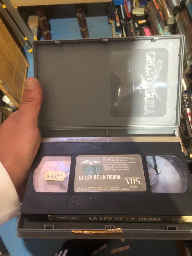 VHS La Ley de la Tierra Don Johnson