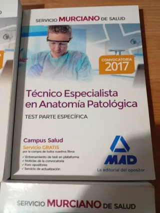 TEMARIO SMS TÉCNICO EN ANATOMÍA PATOLÓGICA