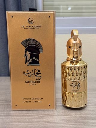 Le Falcone Muharib Alpha Perfume Dorado