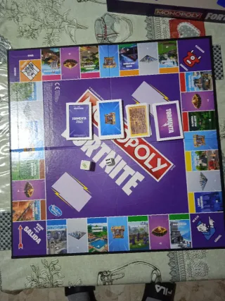 Monopoly Fortnite Edición Juego de Propiedades