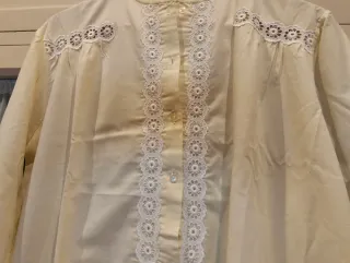 Camisón mujer amarillo encaje