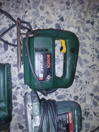 Lote Herramienta Bosch: Taladro caladora, Lijadora