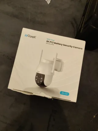 Cámara Vigilancia Exterior Solar Visión Nocturna