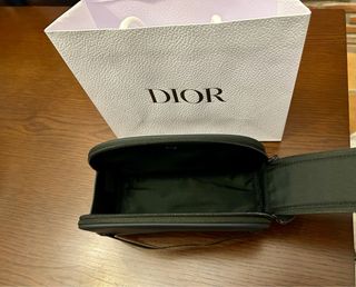 Borsa da toilette DIOR uomo blu navy scuro