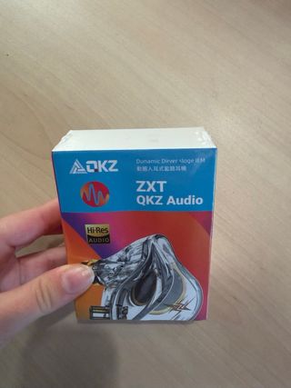 QKZ ZXT IEM Dynamic Driver Preto