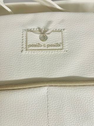 Bolsa canastilla Pasito a Pasito beige/marrón