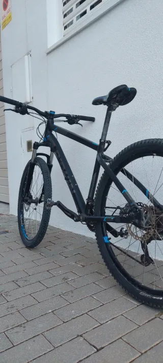 Bicicleta Montaña Btwin Negra