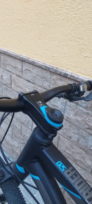 Bicicleta Montaña Btwin Negra