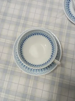 Set caffè vintage in porcellana Irabia