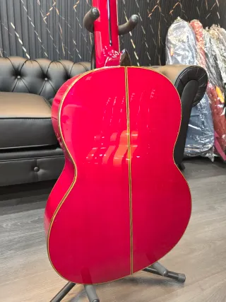 Guitarra Flamenca Roja