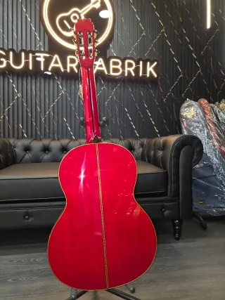 Guitarra Flamenca Roja