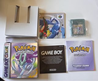 Pokémon Edición Cristal Game Boy Color