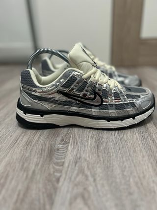Nike P-6000 Plata/Blanco