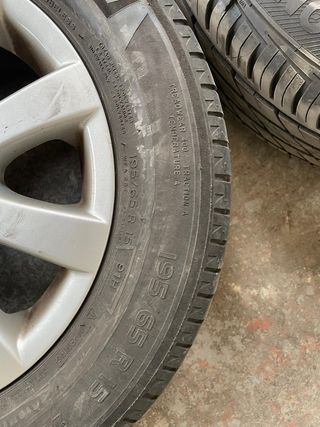 Llantas 15” Grupo VAG (4 unidades) 195/65/15 91V