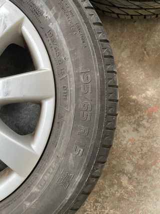 Llantas 15” Grupo VAG (4 unidades) 195/65/15 91V