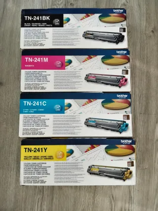 Cartuchos Tóner Brother TN-241 BK/M/C/Y
