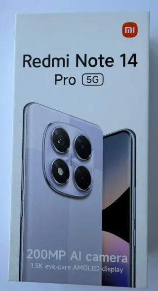 Redmi Note 14 Pro 5G 512GB 12GB RAM Negro