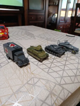 Maquetas vehículos militares