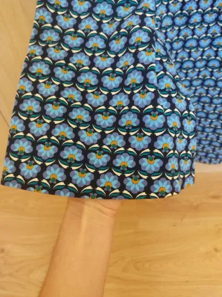 Vestido estampado floral Zara