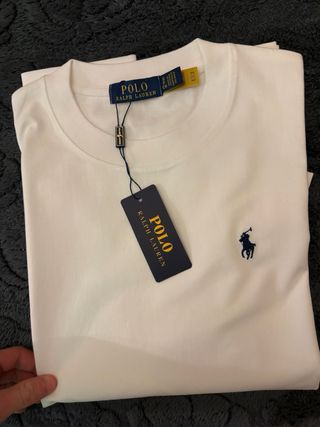 Maglia Polo Ralph Lauren bianca taglia S
