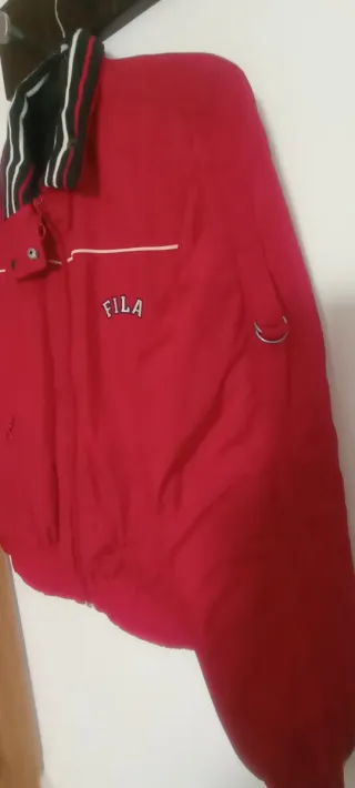 Chaqueta Fila Roja Bomber